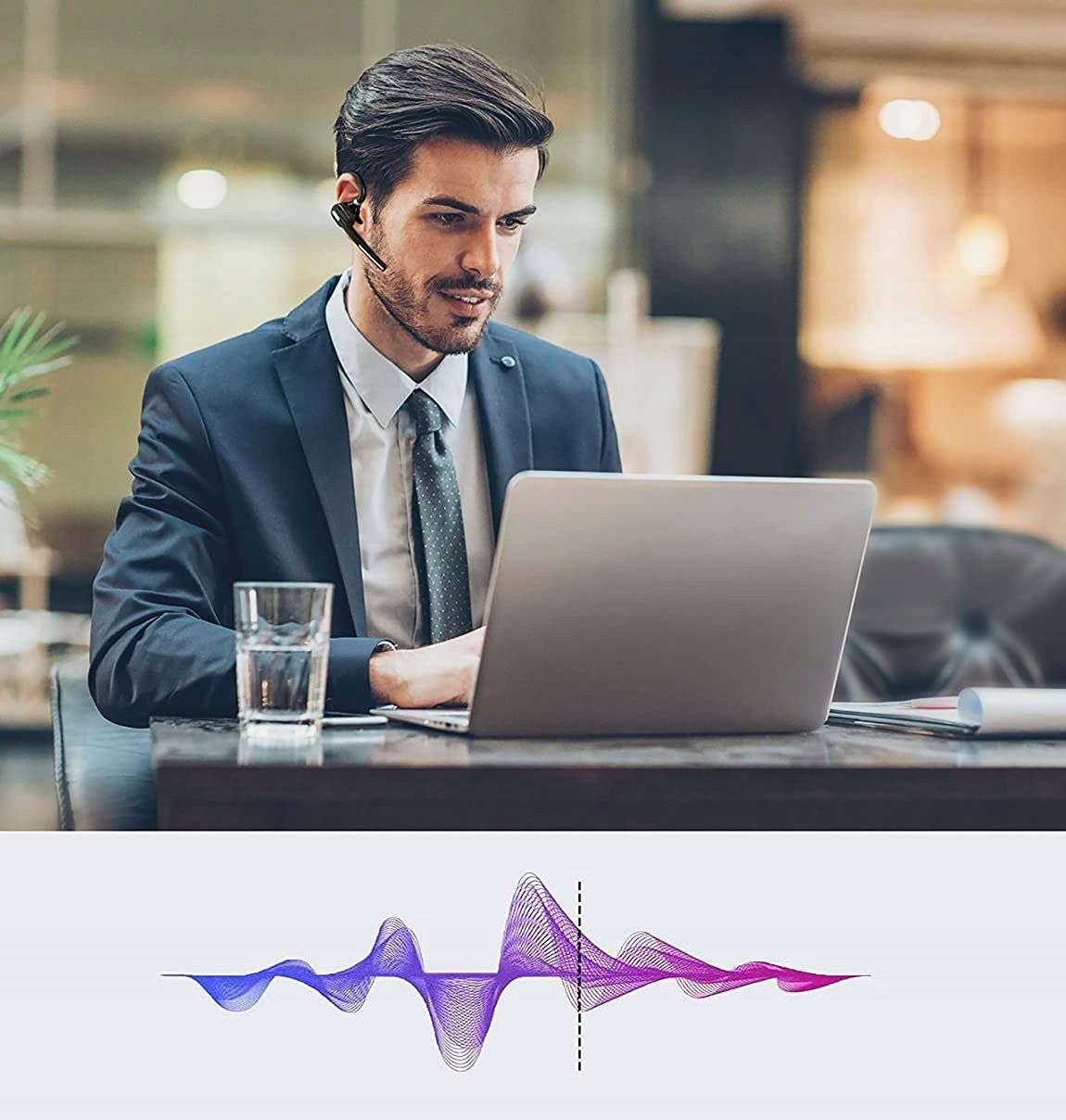 Zestaw Słuchawkowy Bluetooth Business C5