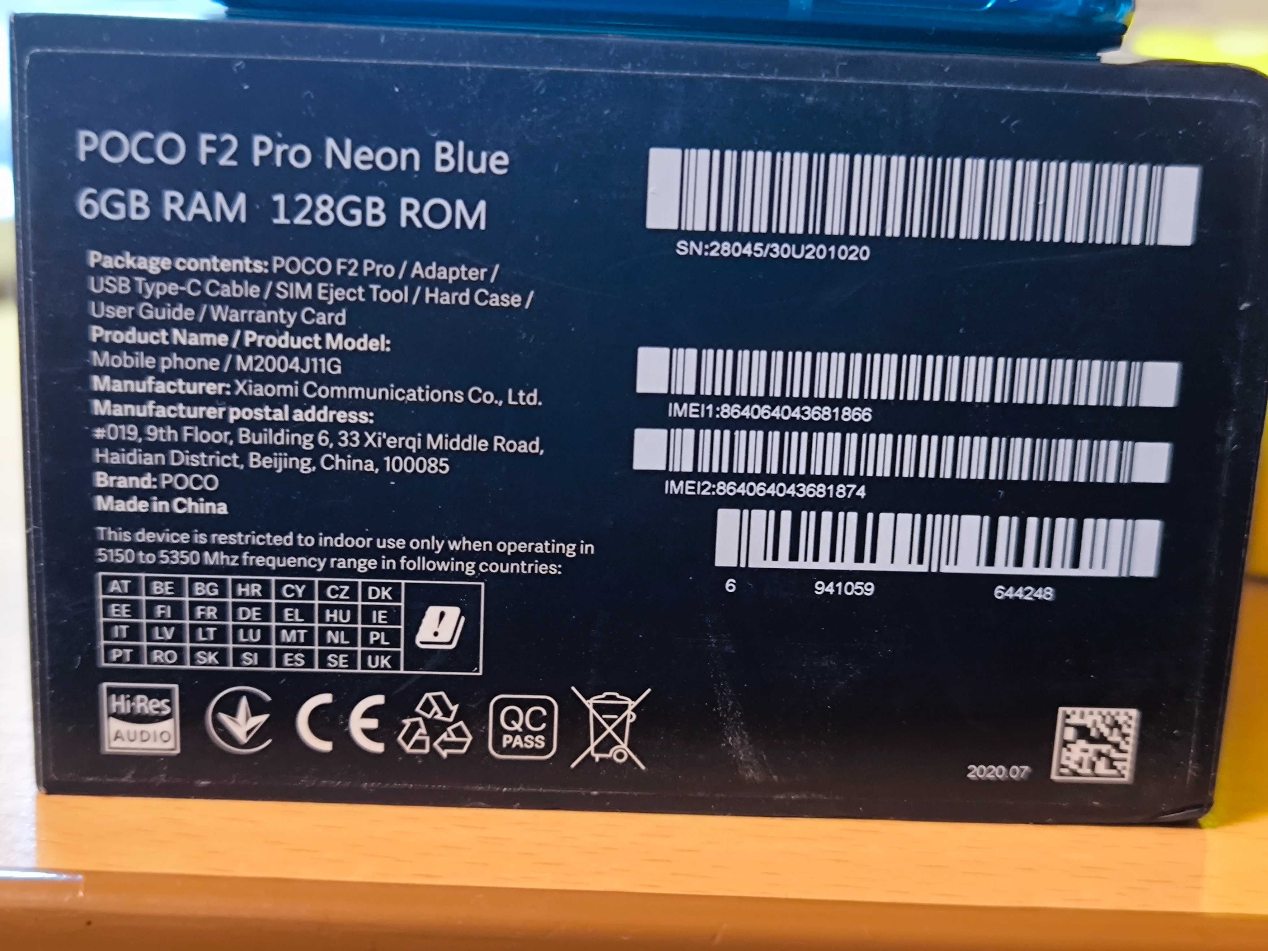 Xiaomi Poco F2 Pro 6/128 Gb Супер комплект