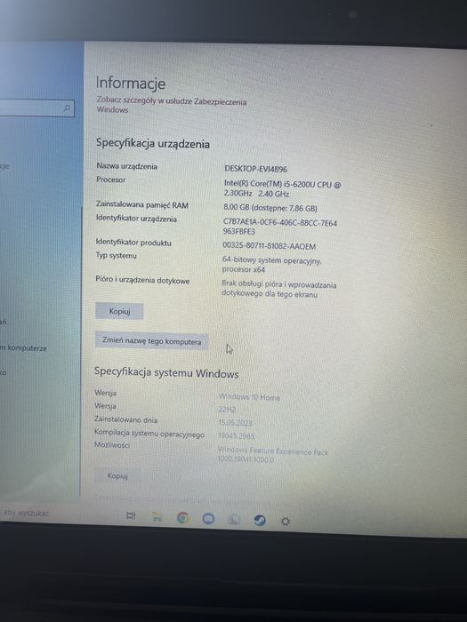 Laptop lenovo ideapad 300-17ISK