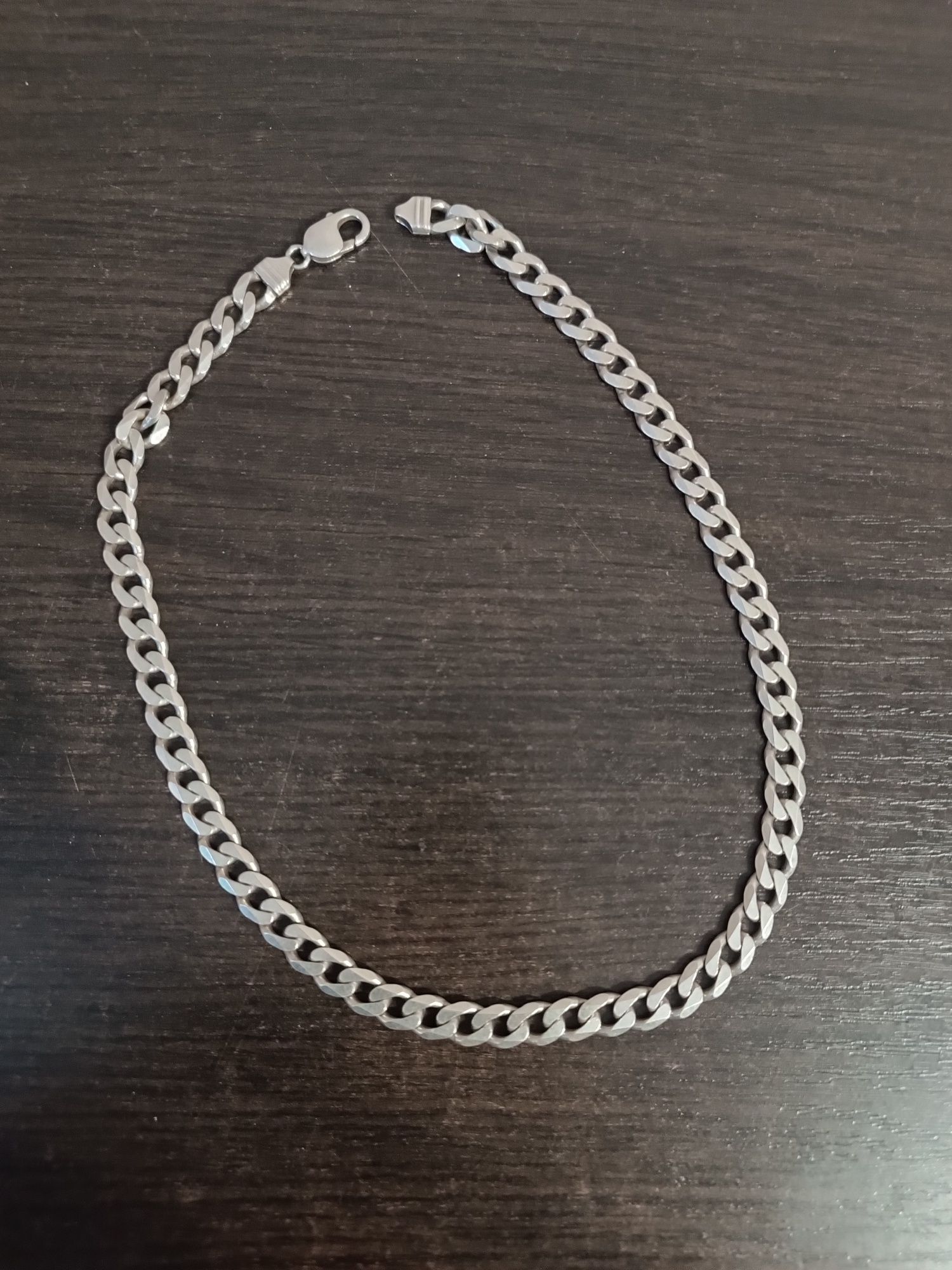 Srebrny łańcuch 50 cm