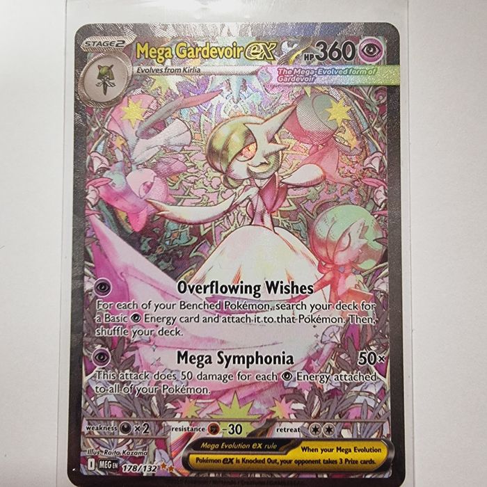 Pokemon karta Mega Gardevior EX 178/132