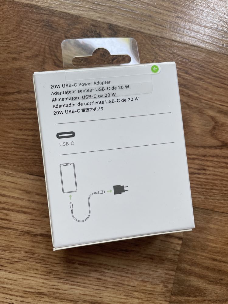 Oryginalna nowa ładowarka zasilacz kostka Apple iPhone 20W