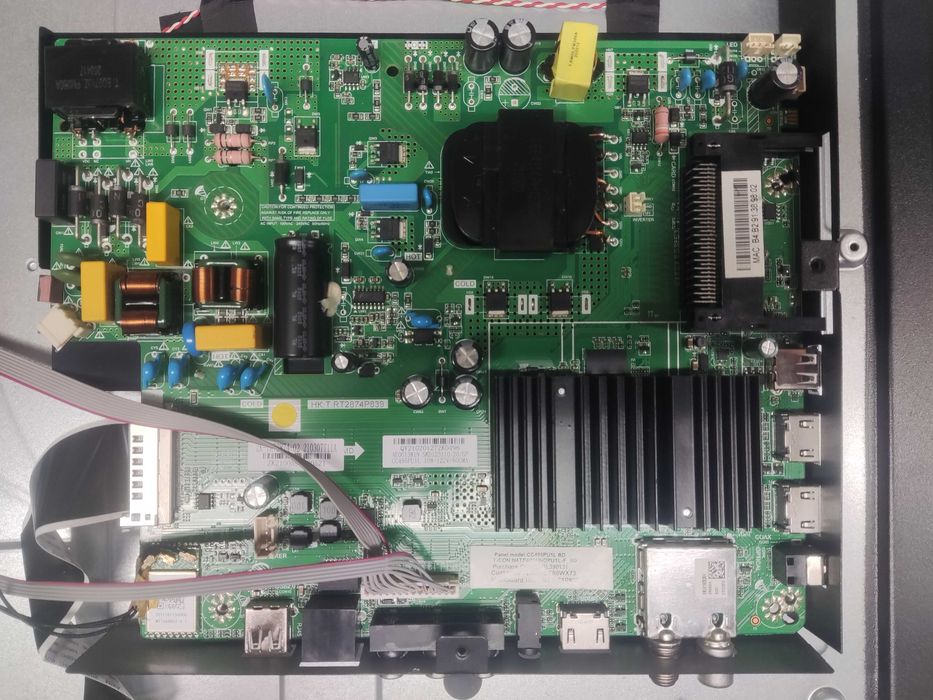 Tv Q.Bell QT50WX73 "placas"