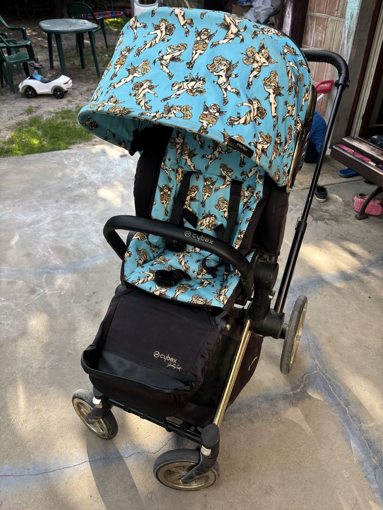 Cybex Priam Jeremy Scott Cherubs Blue wozek spacerowy