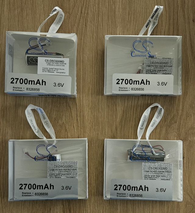 Baterie do narzędzi Drager