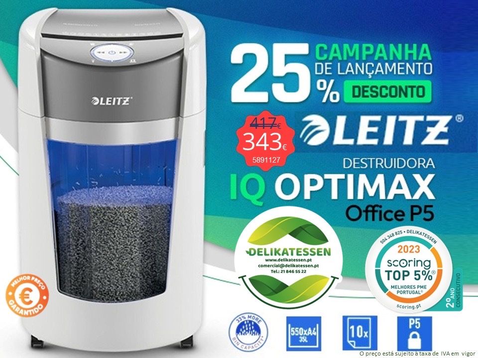 Leitz Campanha de Lançamento. Destruidora até no Preço!!