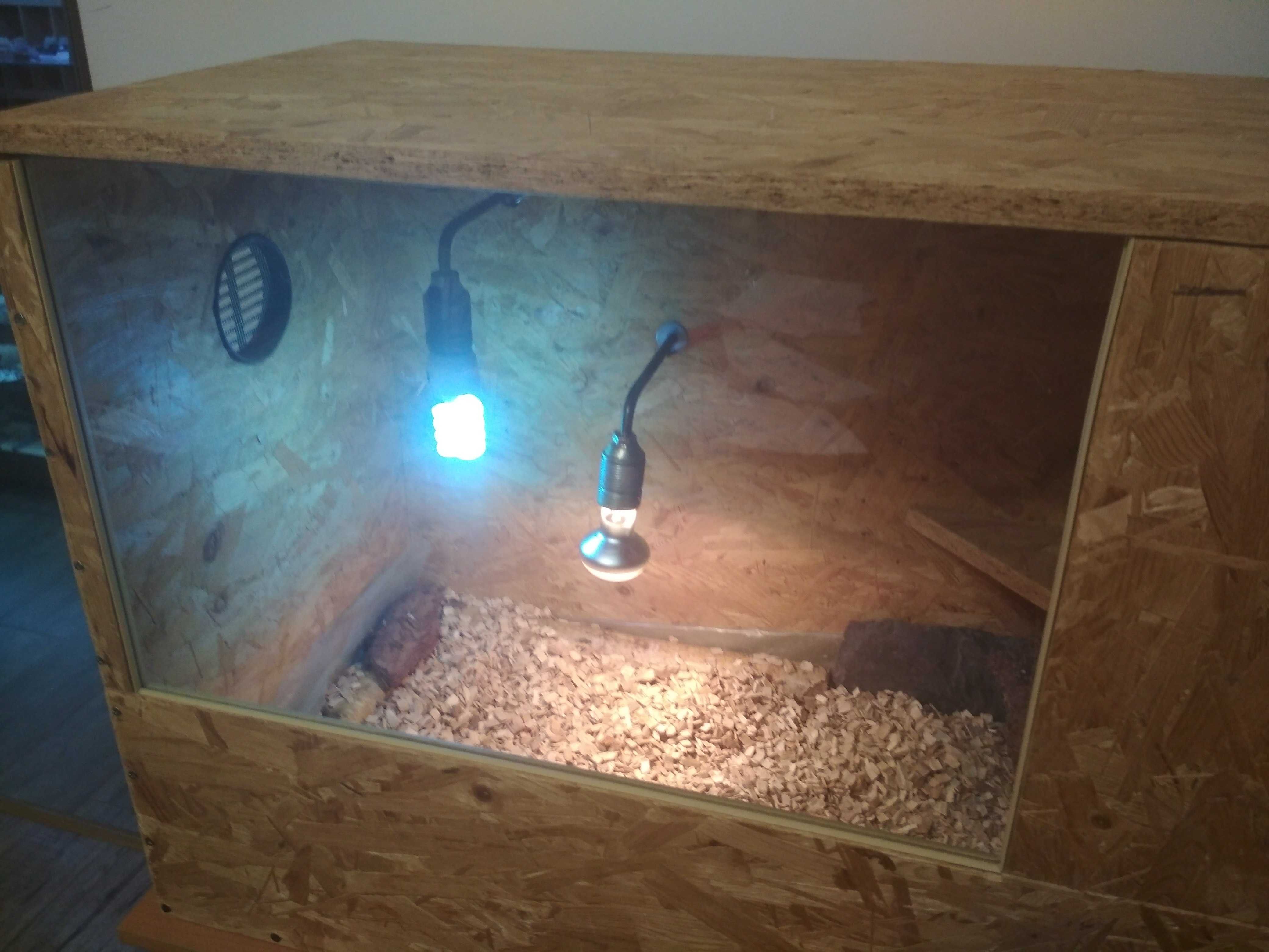 Terrarium z płyty OSB