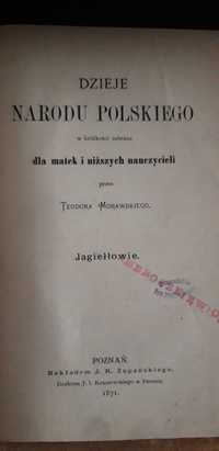 Dzieje Narodu Pol.-Jagiełłowie- Morawski- P-ń 1871