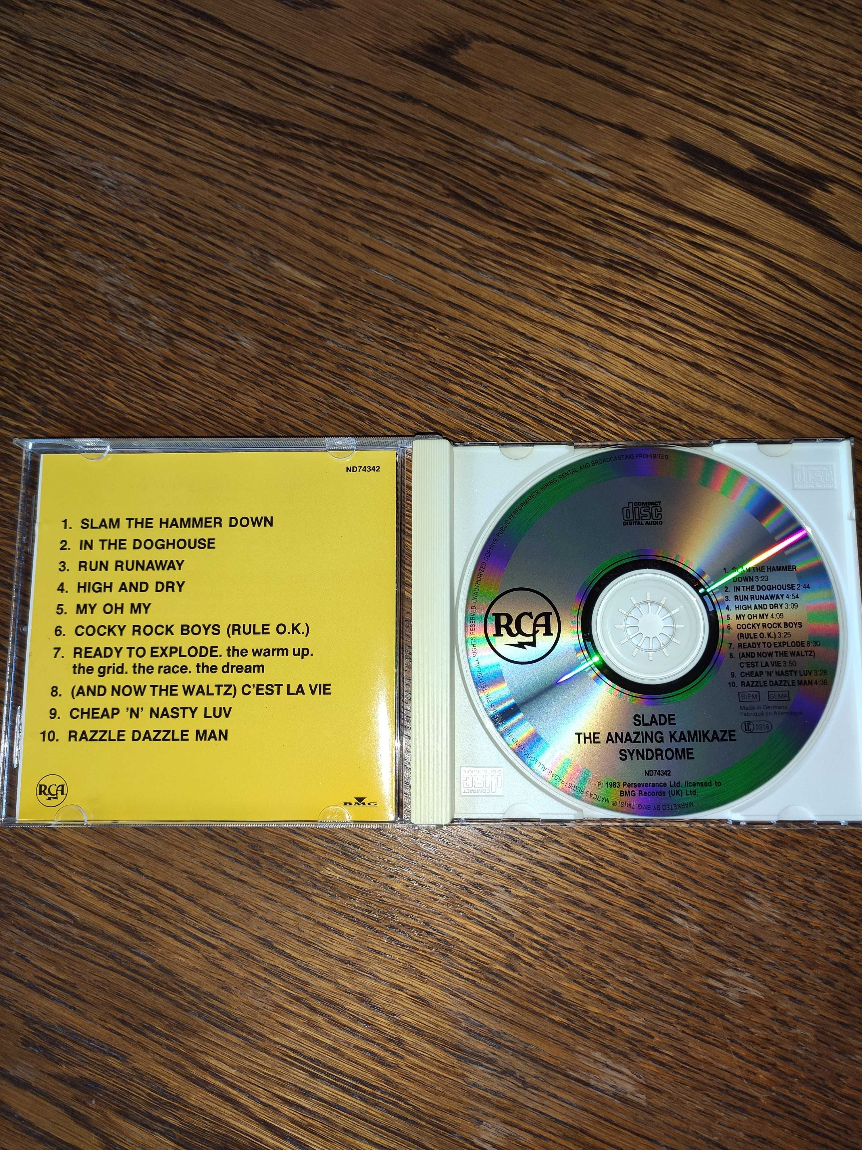 Slade - The Amazing Kamikaze Syndrome, CD 1993, RCA, Germany