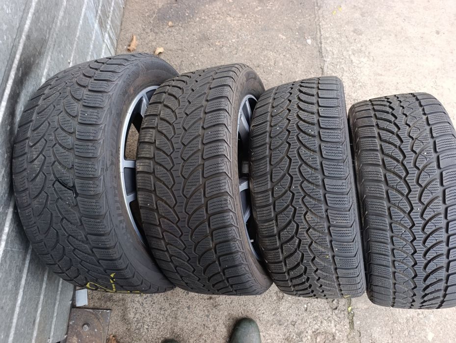 Opony zimowe Bridgestone komplet z Niemiec 2022r
