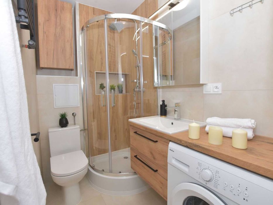 Nowa kawalerka oddzielna sypialnia balkon Dąbrowskiego Politechn 5min