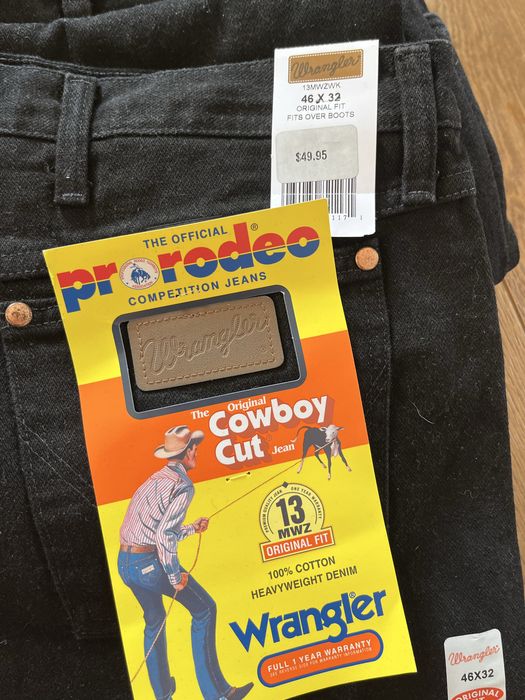 Duże spodnie Wrangler 46x32, 5 par, cowboy cut