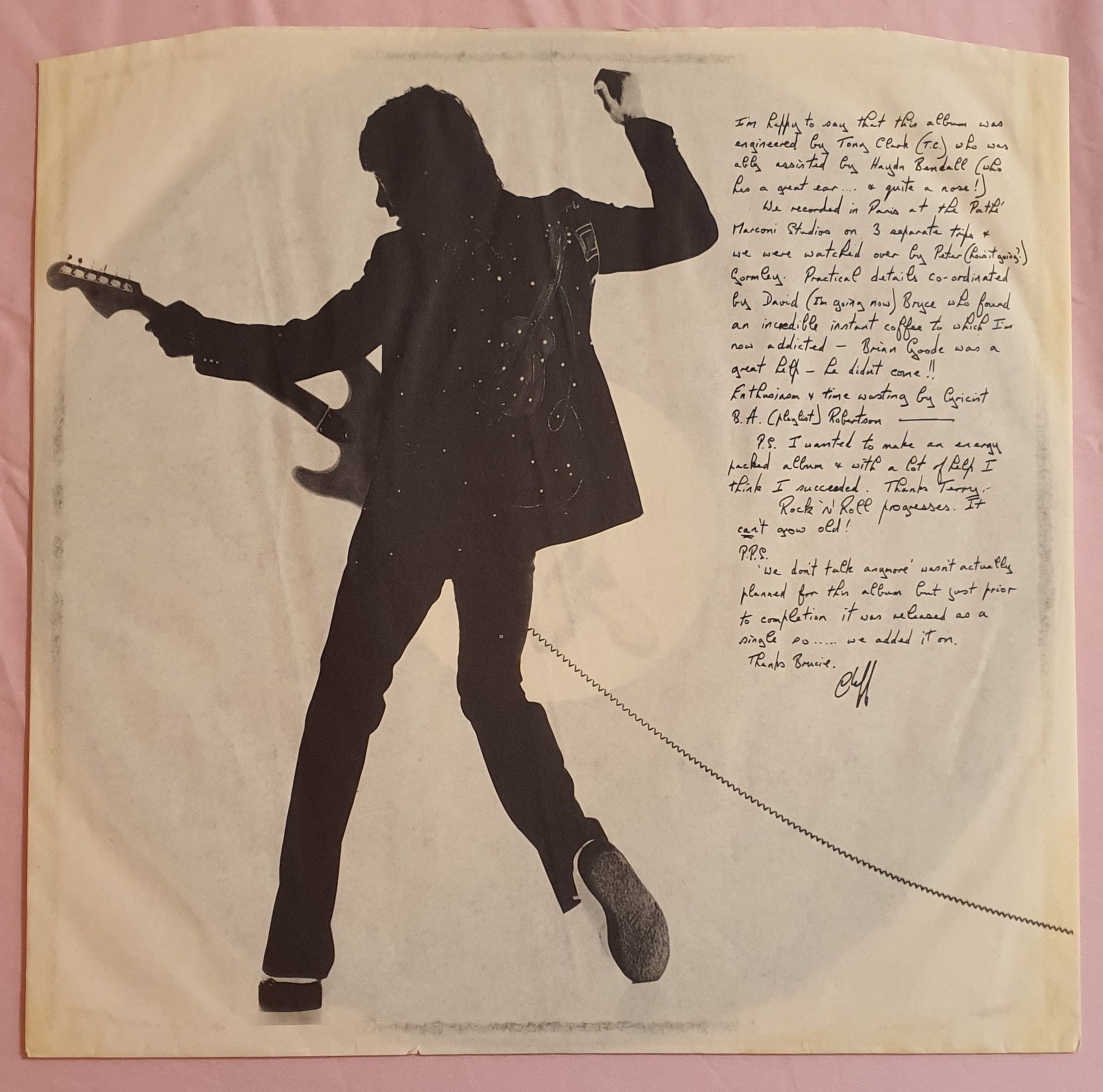 Cliff Richard "We Don't Talk Anymore"