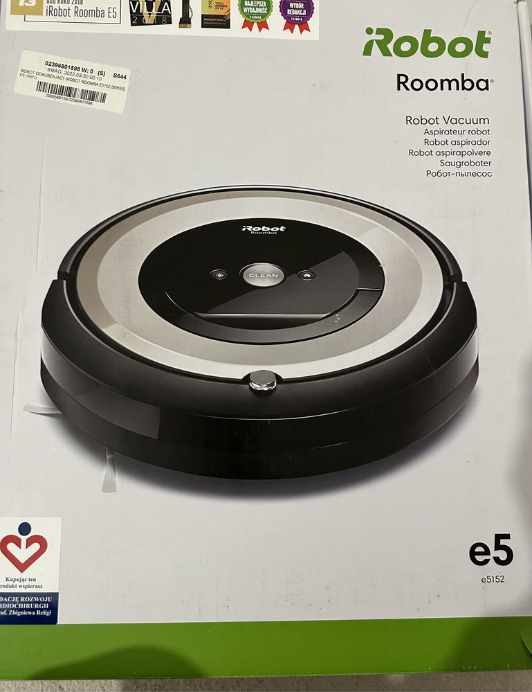 IROBOT Roomba e5 e 5152 odkurzacz faktura VAT