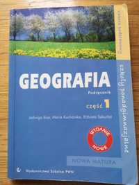 książka podręcznik Geografia część 1 wyd. PWN liceum