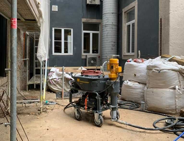 Máquina reboco/estuque PUTZMEISTER MP25 - FINANCIAMENTO DISPONÍVEL