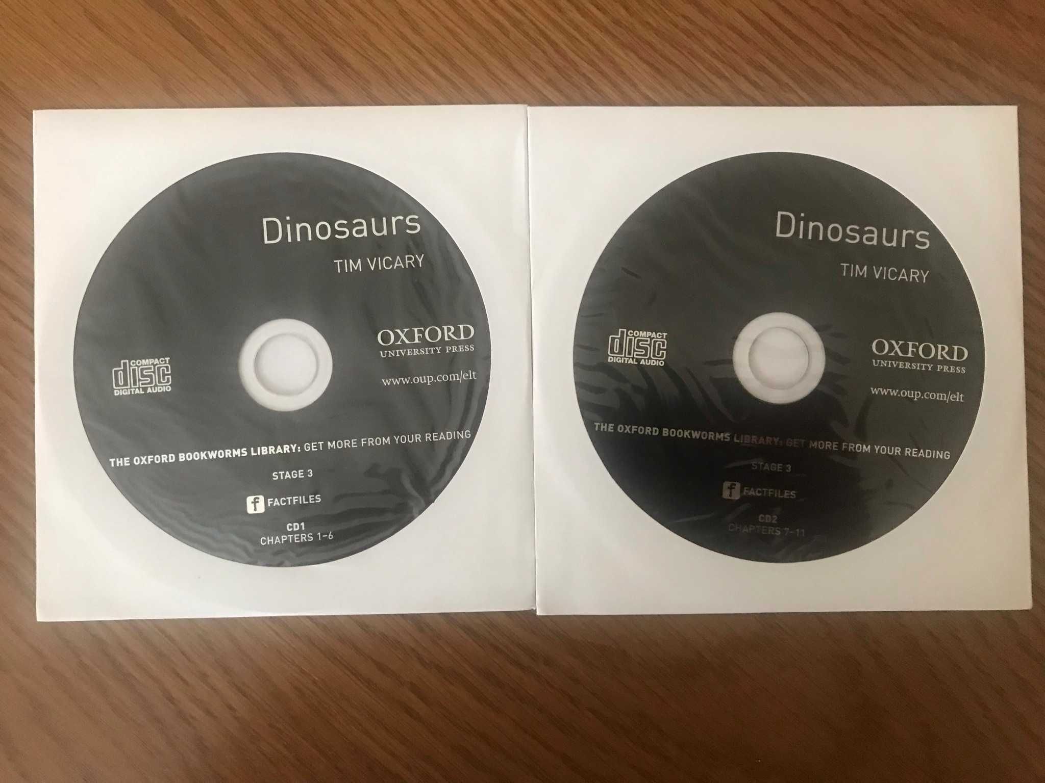 Читанка Oxford Factfiles Dinosaurs by Tim Vicary + CD