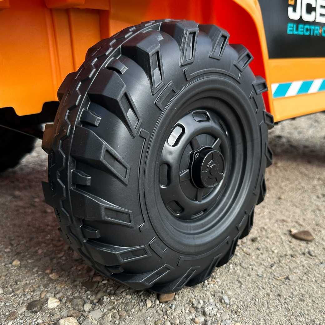 WÓZEK WIDŁOWY JCB Ciągnik Elektryczny Auto Akumulator Paleciak DZIECI