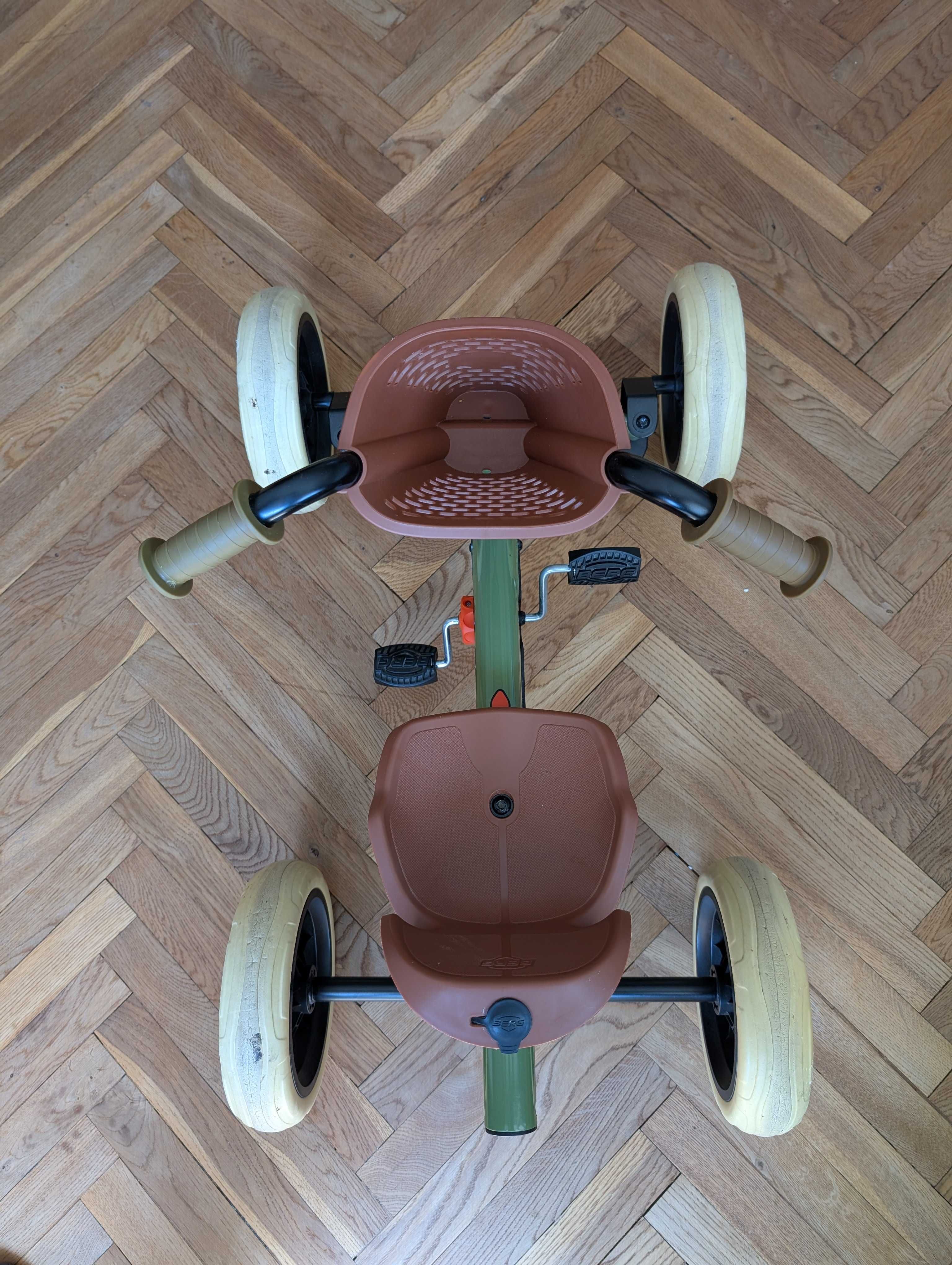 gokart BERG Buzzy Retro Green | idealny dla 2-3 latka