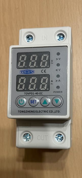 РКН 40А Реле захисту напруги 220в TOMZN