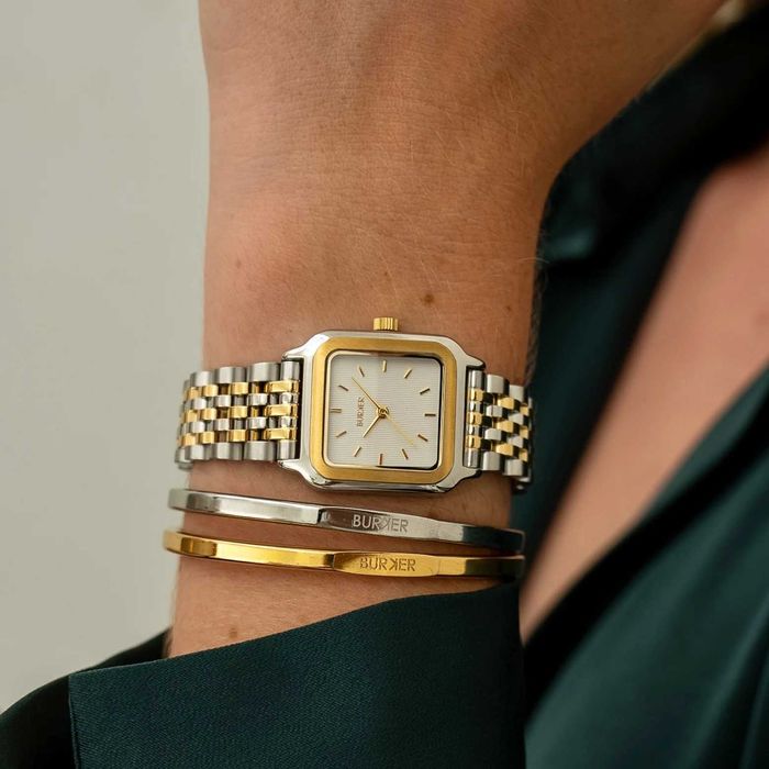 Браслет Burker Violet Bracelet срібний золотий