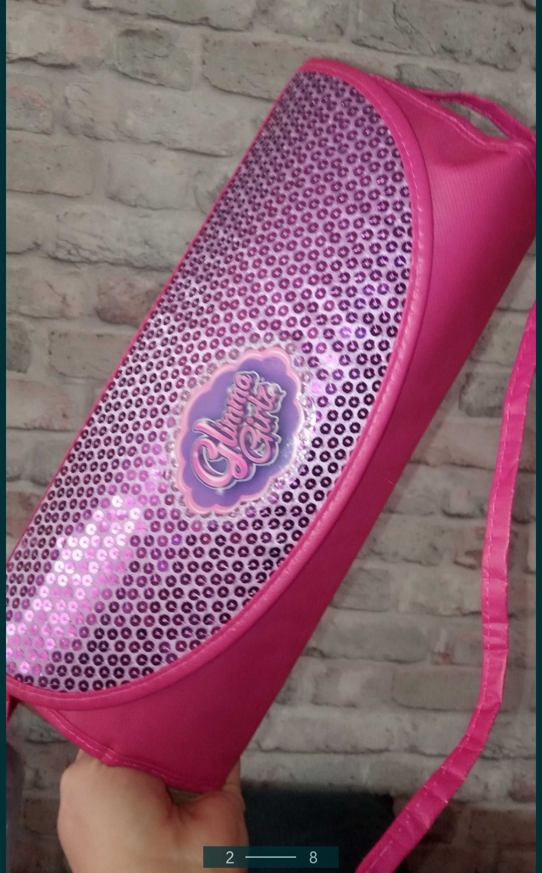 Okazja 2 nowe lalki Glimma Girlz w torebce na ramie