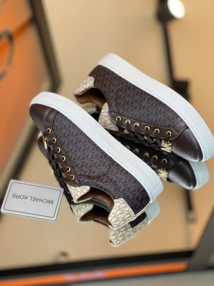 Кеди МК Michael Kors коричневі