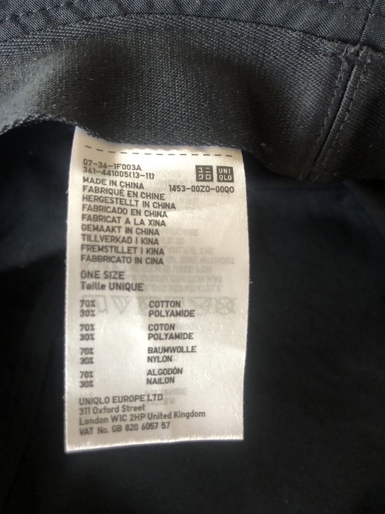 Панама BUCKET HAT. Uniqlo