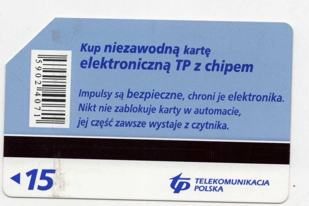 Karta Telefoniczna Nr 1398 Pytaj o niezawodną kartę TP