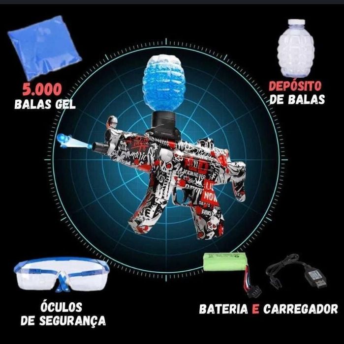 Gelblaster/arma de gel