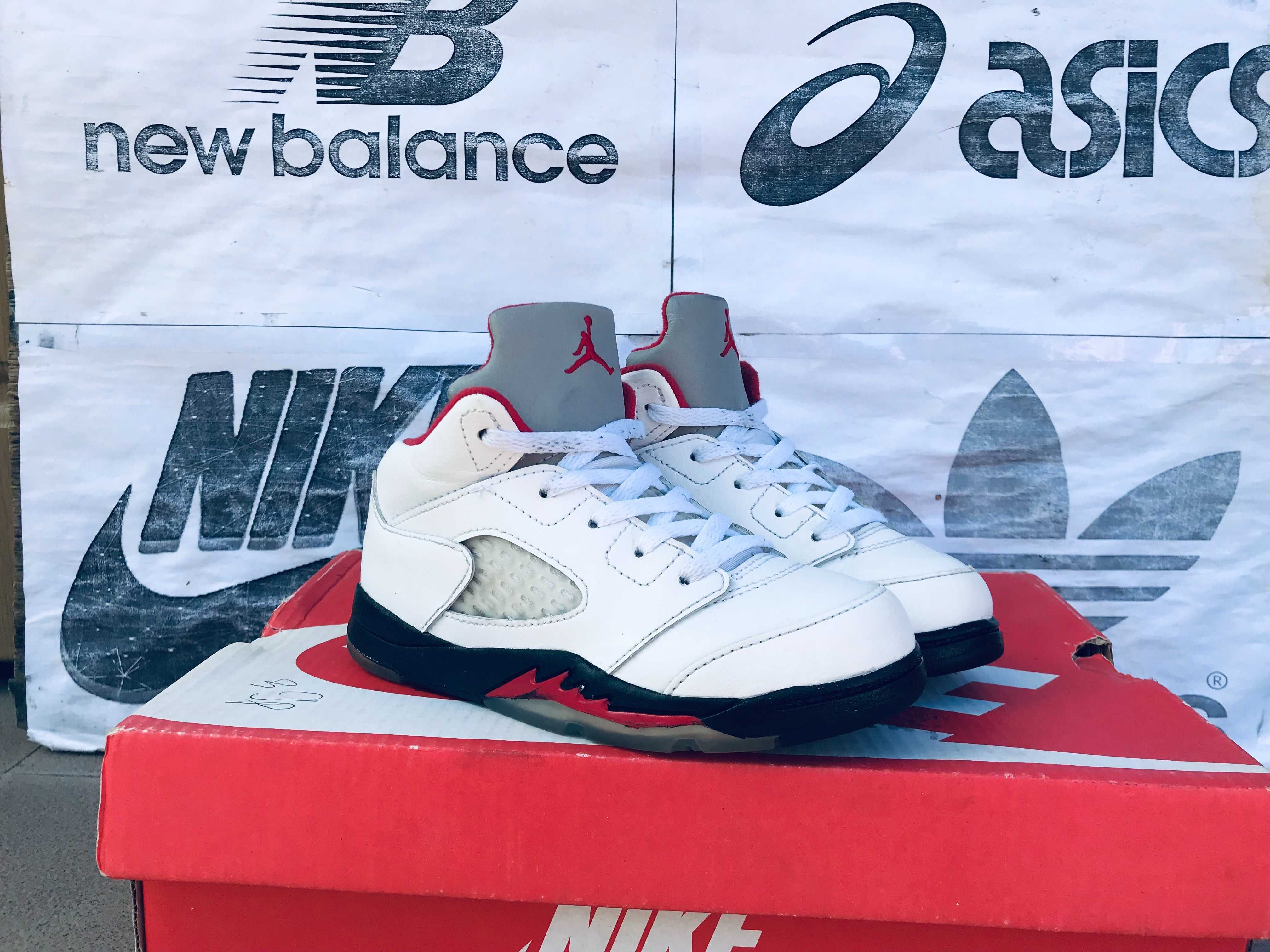 Кроссовки Nike AIr Jordan 5 Retro баскетбольные кожаные ботинки