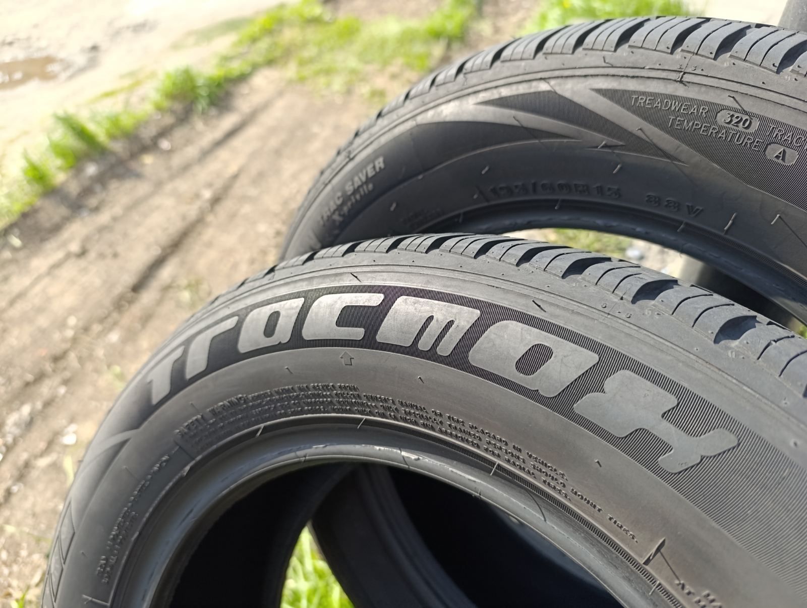 Майже нові всесезонні шини Tracmax 195/60 R15 резина Р15