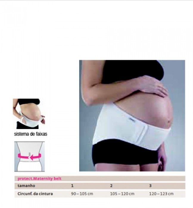Cinta de Apoio Abdominal Durante a Gravidez  -  Tam.3 - Novo