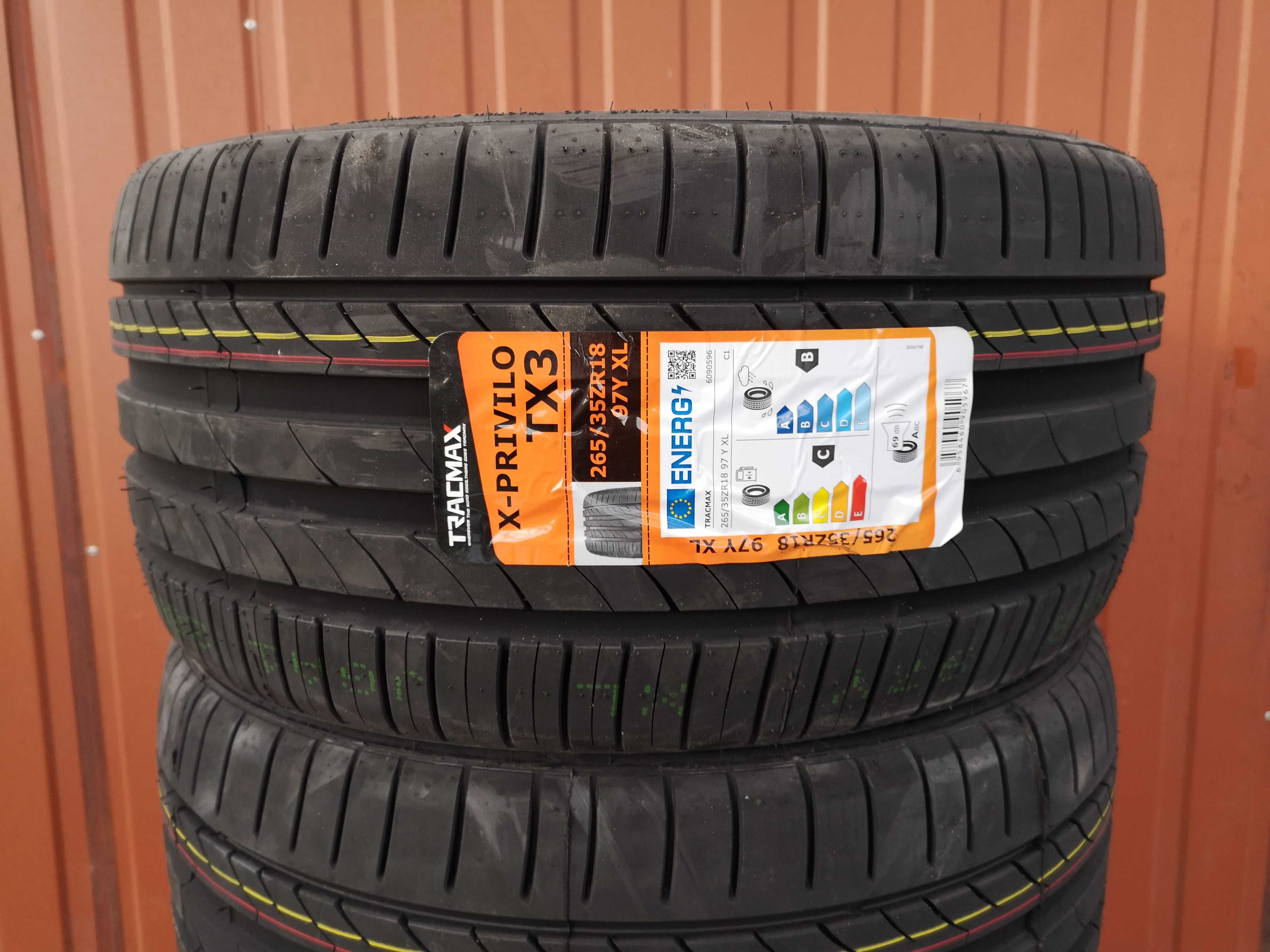 265/35 R18 97Y XL - Tracmax X-Privilo TX3 (2 sztuki) NOWE