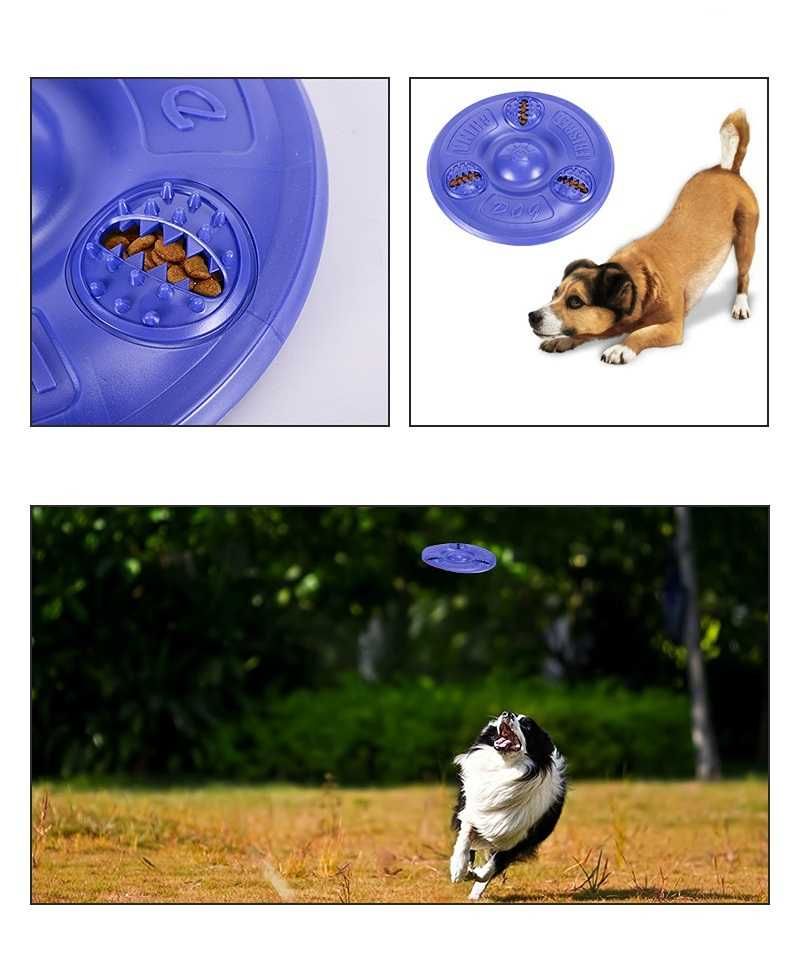 Frisbee Dla Psa Zabawka Latający Dysk Aportowanie Przysmak 20cm