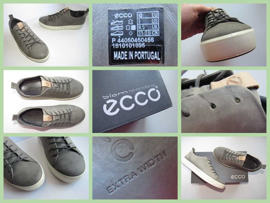 Кроссовки, кеды, сникеры Ecco Biom Soft 8 M Dark Shadow р. 43 (28см)