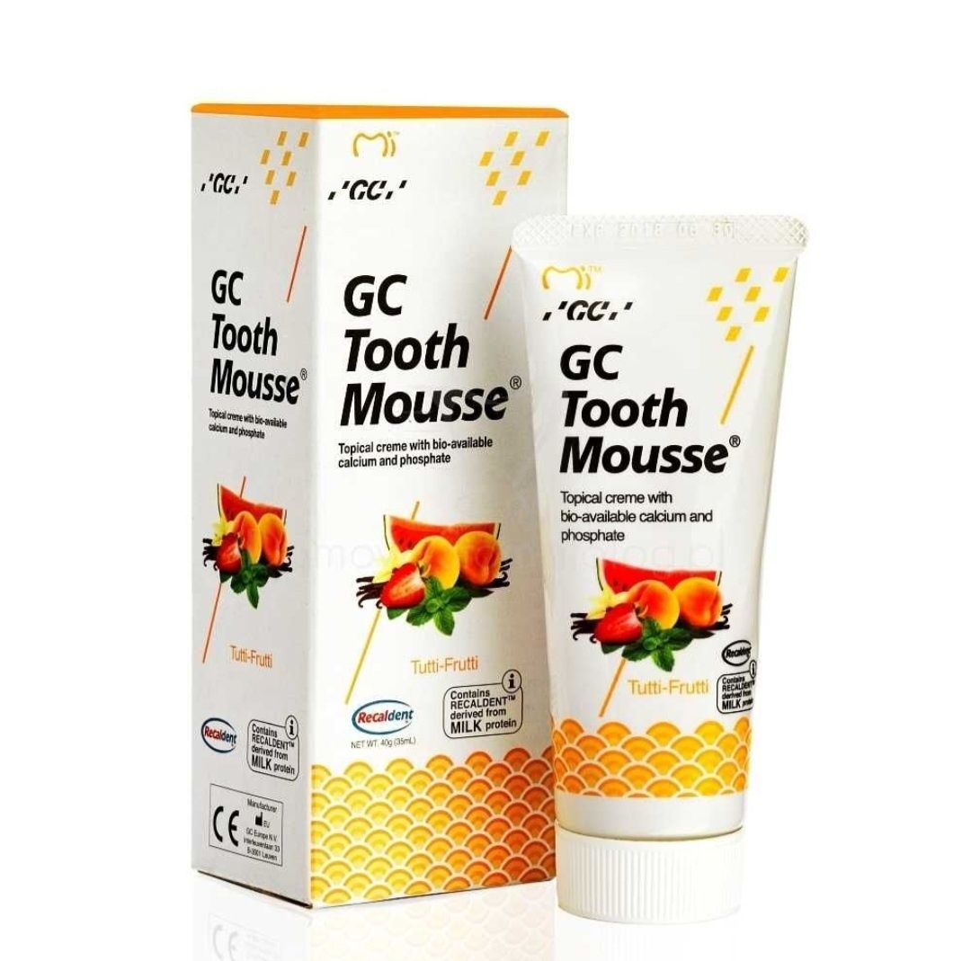 PASTA GC Tooth Mouse 35ml - płynne szkliwo - Smaki