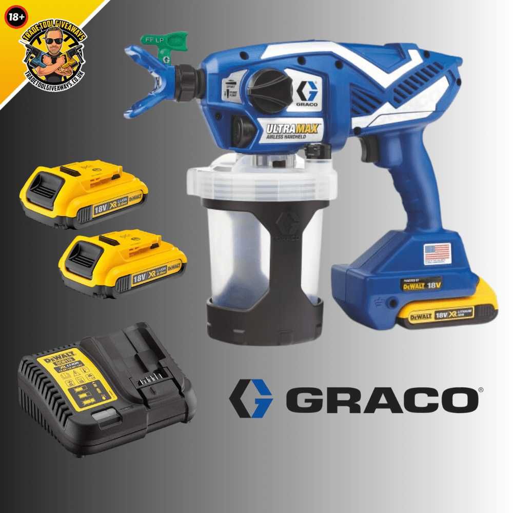 agregat pistolet malarski akumulatorowy 18V GRACO ultramax handheld