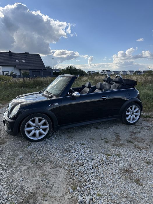 Mini cooper S cabrio kabrio full opcja automat skory xenon harman r52