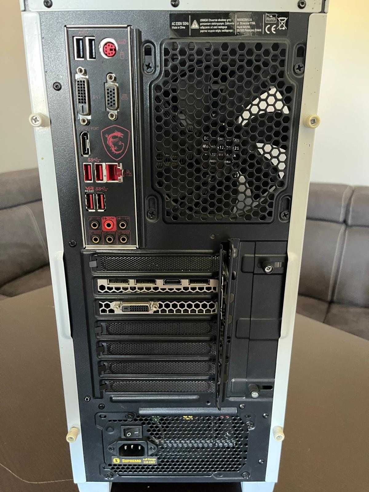 Komputer stacjonarny GTX 1060 6GB / 16GB DDR4 / i5-8600K / SSD 240GB