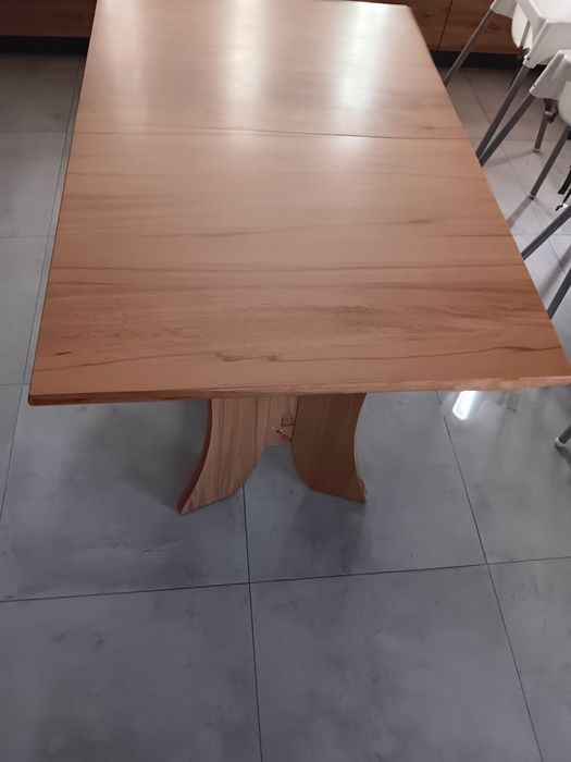 Drewniany stół 120-160 x 80 szer, 76 wys.