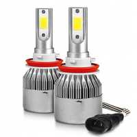 Żarówki H11 12V Led C6 Cob 7600Lm 72W 6000K 2Szt