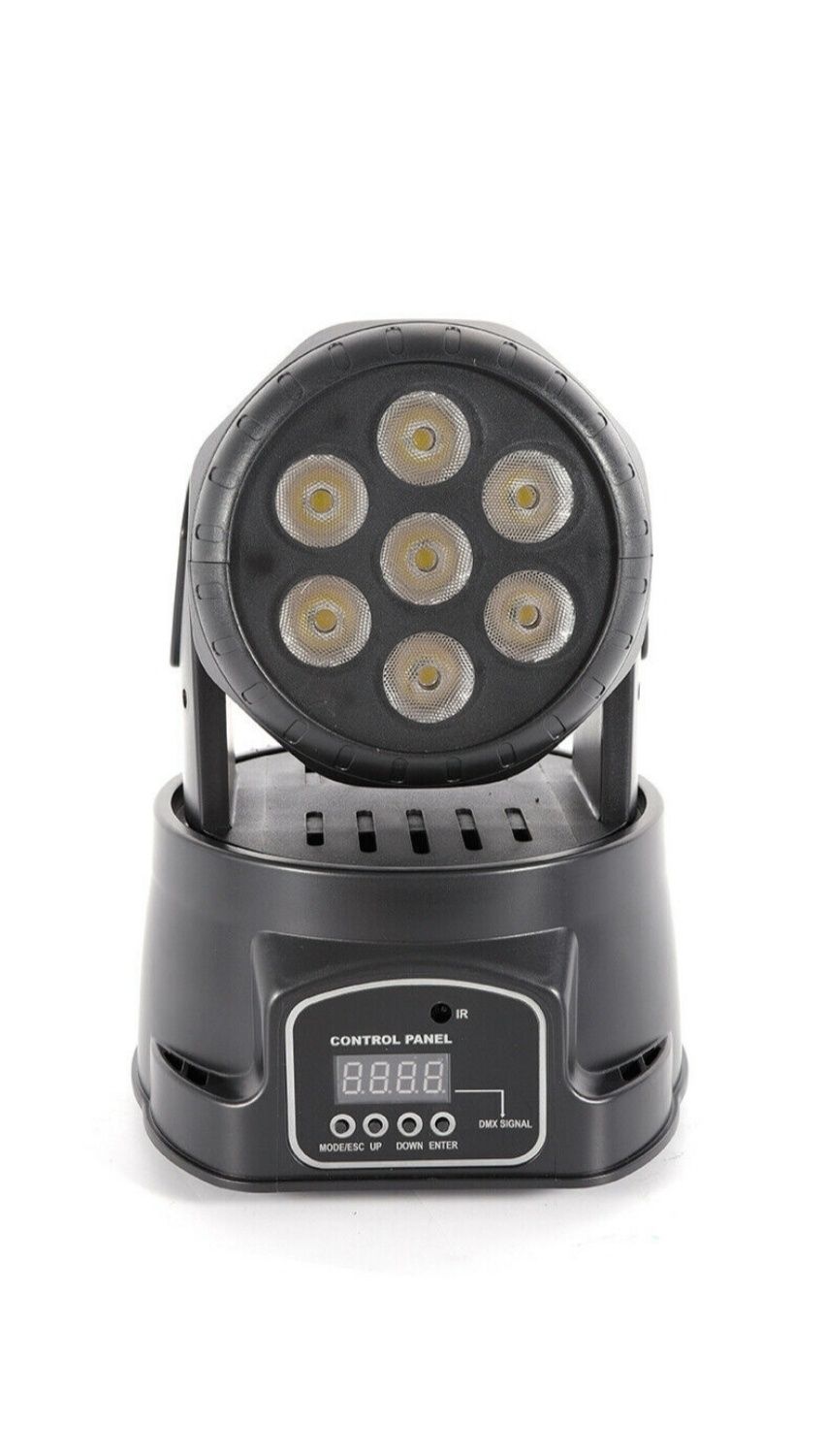 Reflektor ruchomy Mini Moving Head DMX-512 oświetlenie dyskotek