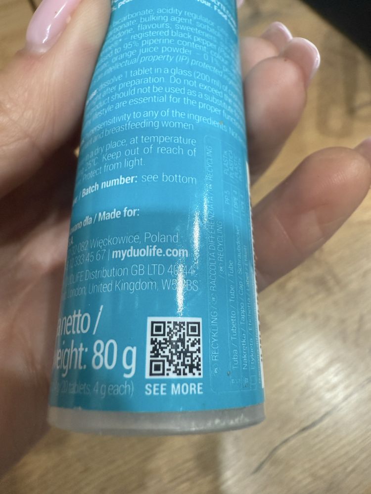 DuoLife Boost Formula FIZZY EASY Electrolyte COMPLEX