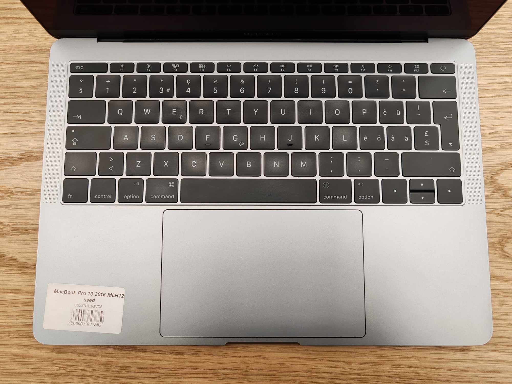 Macbook Pro 13 2016 Space  gray MLH12 used Jabko