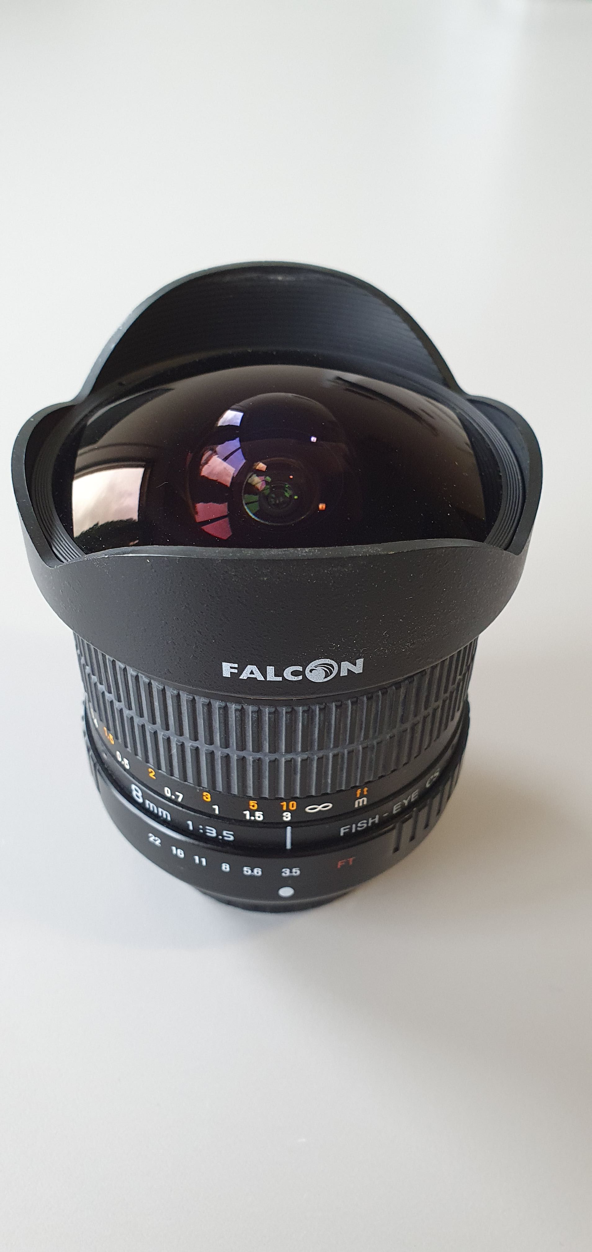 Falcon Samyang Fish-Eye FishEye CS 8 mm 3,5 180 Stopni