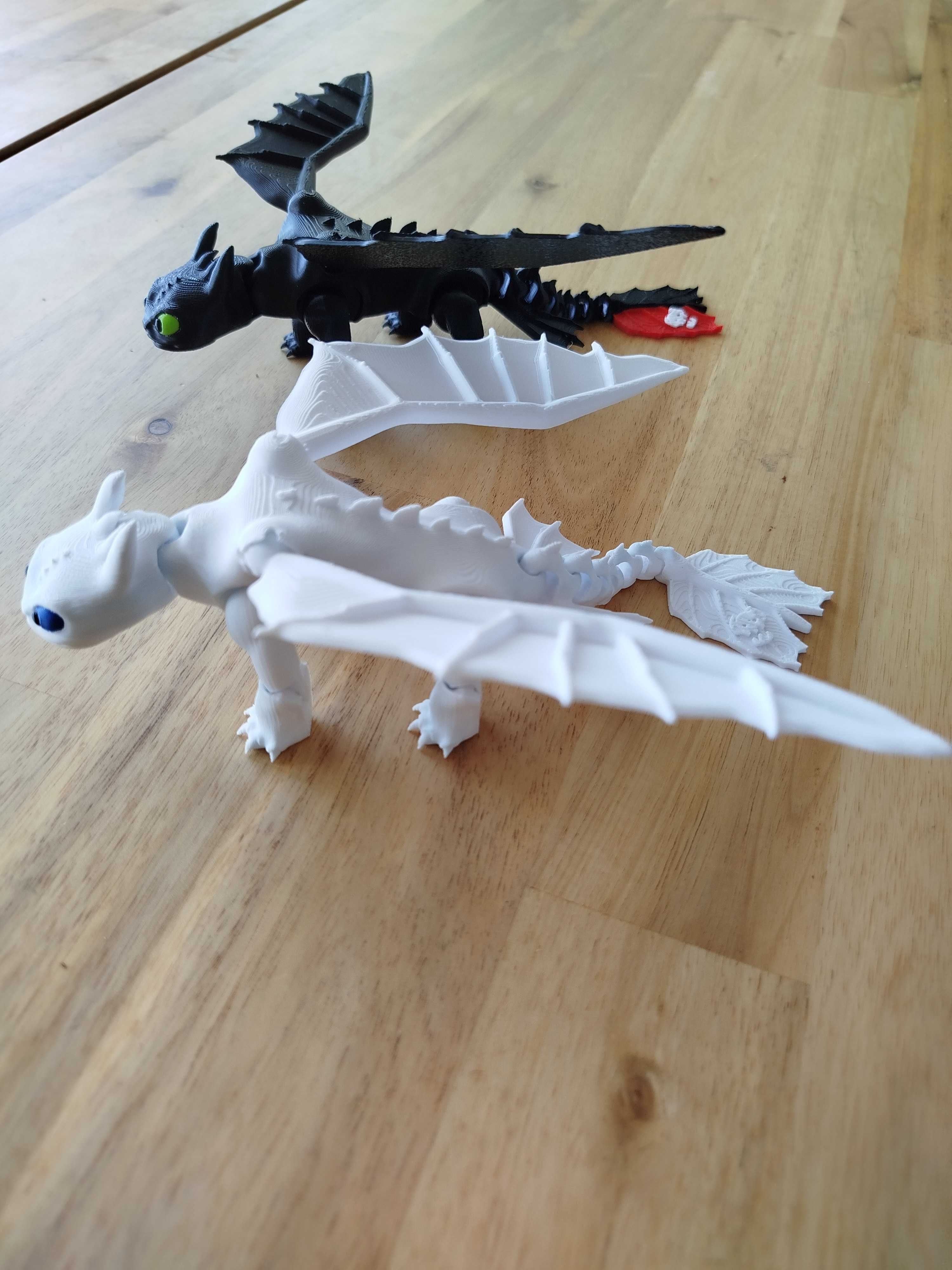 Zestaw flexi dragon Nocna Furia Szczerbatek Jak wytresować smoka