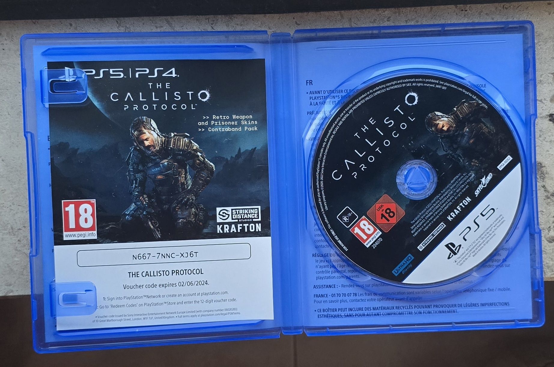 Jogo Ps5 Playstation 5 Callisto Protocol