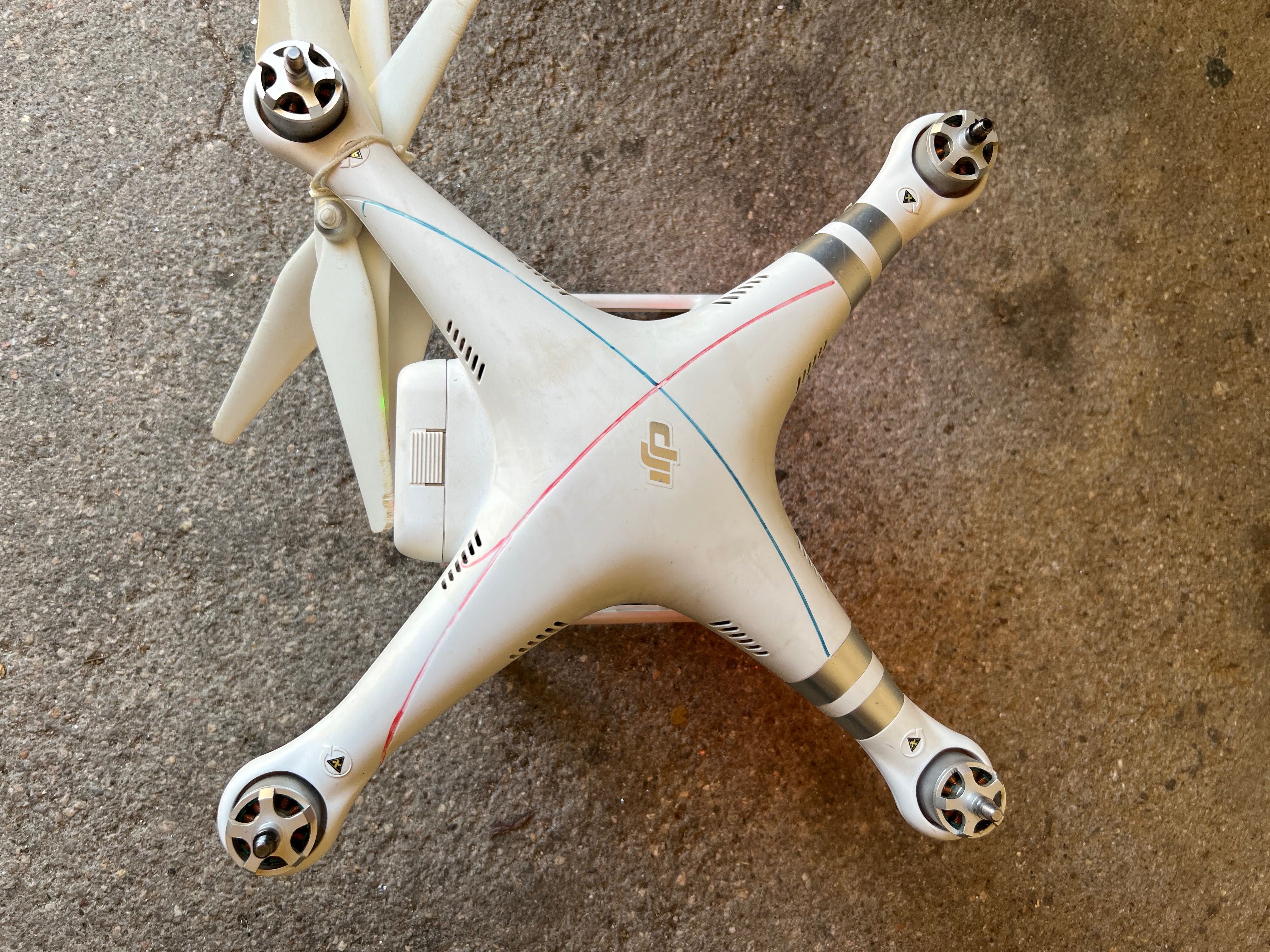Drones phanton 3 advanced /e profissional dourado