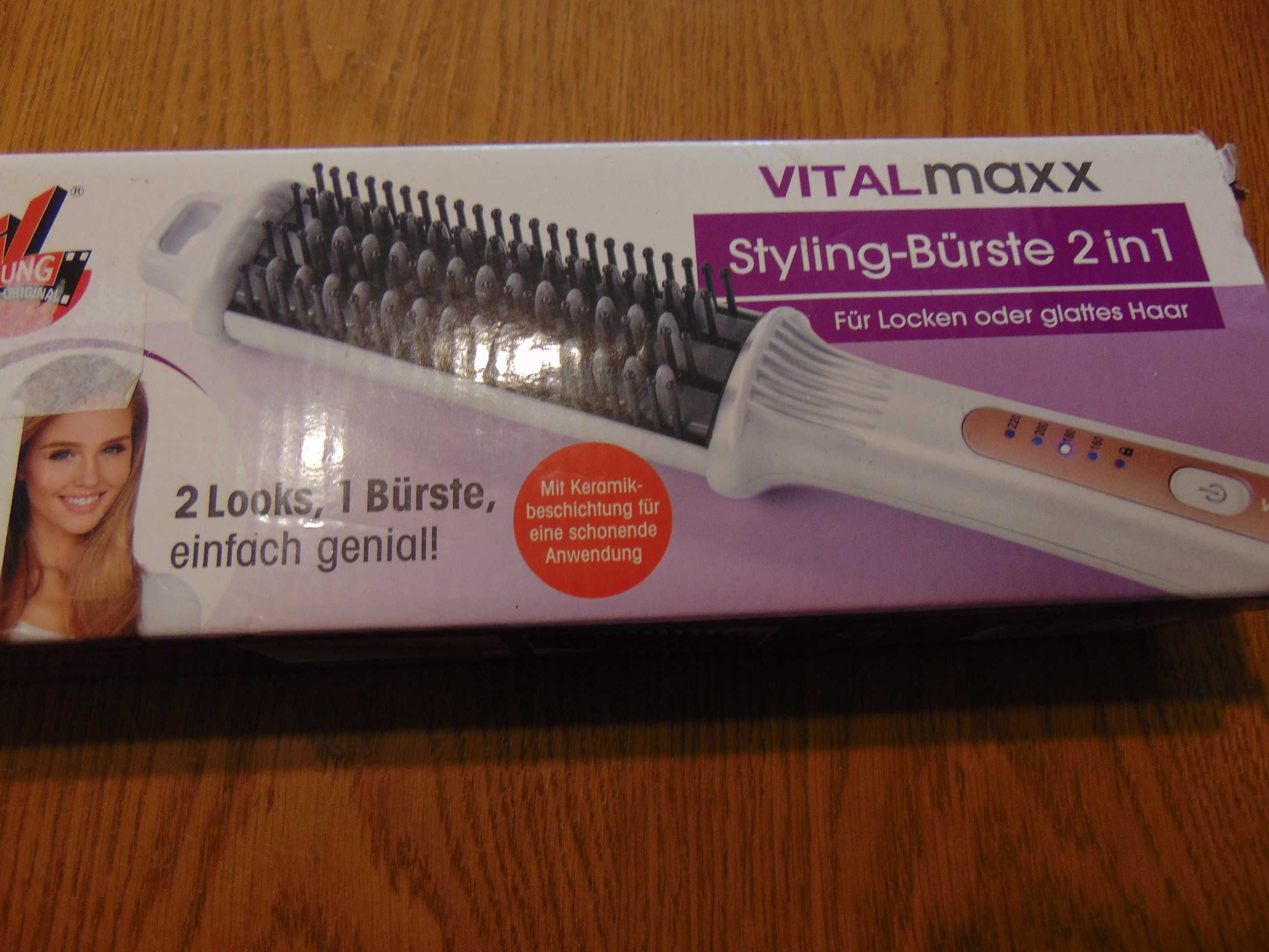 Lokówka vitalmaxx heißluft stylingbürste 2 in 1